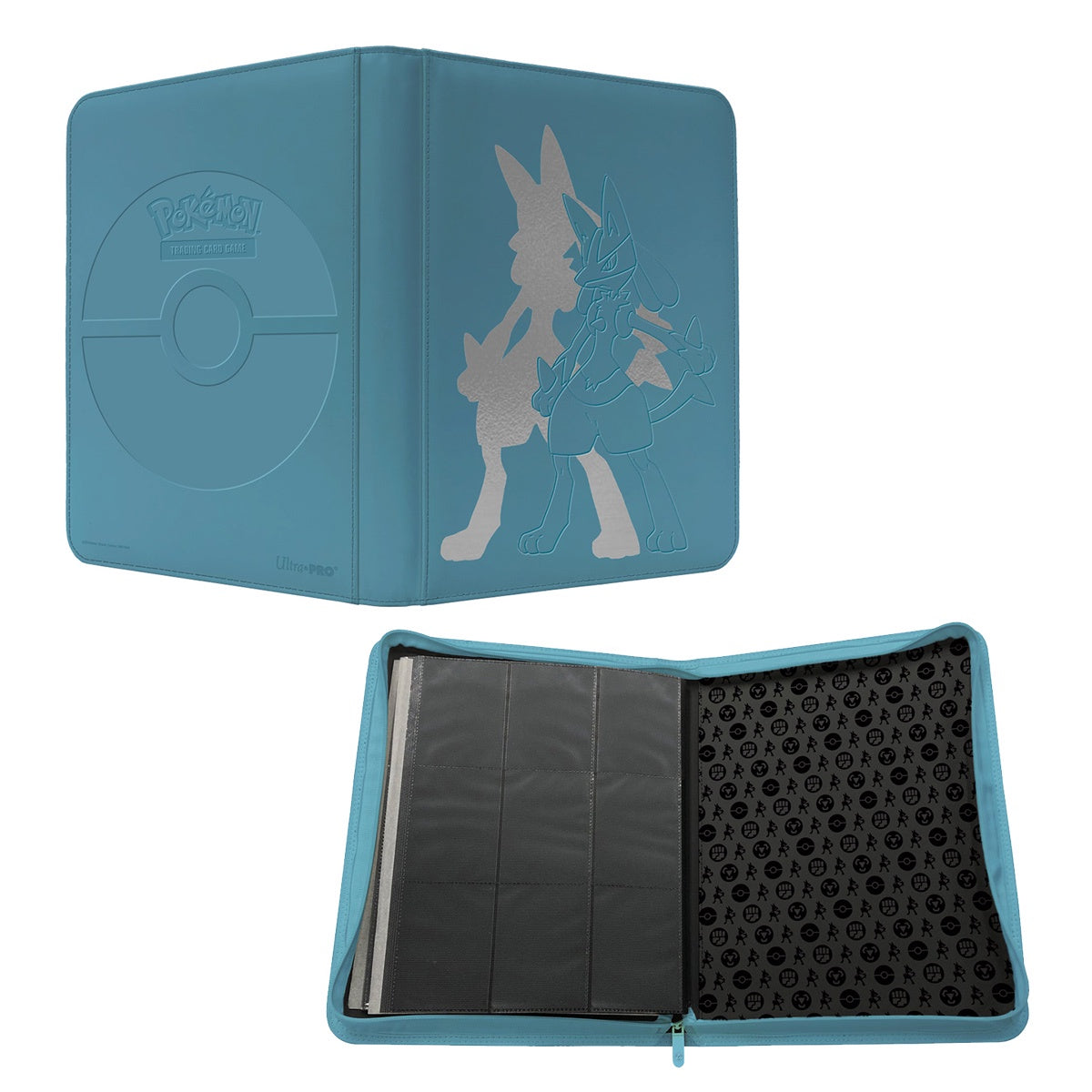 POKEMON - Lucario 9 Pocket Zip Pro Binder