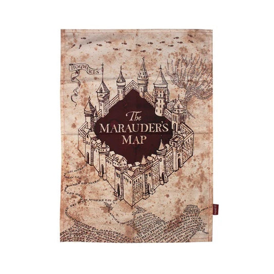 HARRY POTTER - Marauder's Map Tea Towel