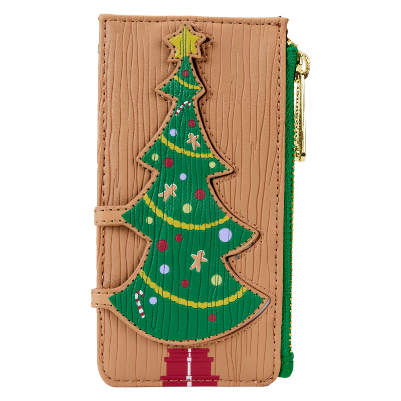 LOUNGEFLY : NIGHTMARE BEFORE CHRISTMAS - Christmas Town Tree Large Card Holder