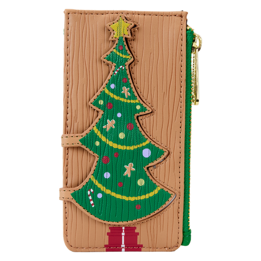 LOUNGEFLY : NIGHTMARE BEFORE CHRISTMAS - Christmas Town Tree Large Card Holder