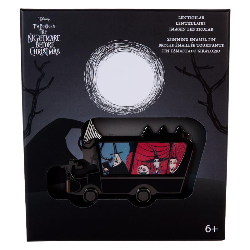 LOUNGEFLY : NIGHTMARE BEFORE CHRISTMAS - Mayor-Mobile 3" Collector Box Lenticular Pin