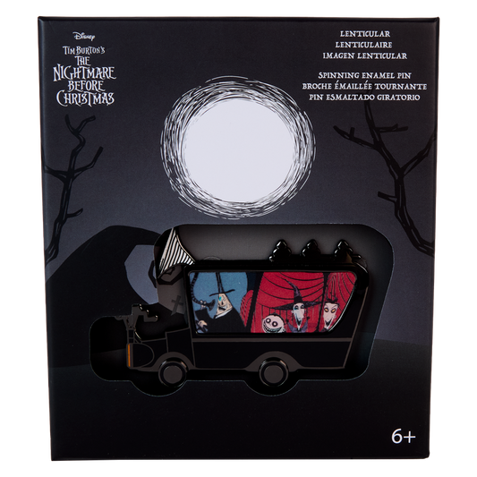 LOUNGEFLY : NIGHTMARE BEFORE CHRISTMAS - Mayor-Mobile 3" Collector Box Lenticular Pin