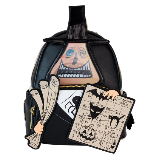 LOUNGEFLY : NIGHTMARE BEFORE CHRISTMAS - Mayor with Plans Cosplay Lenticular Mini Backpack