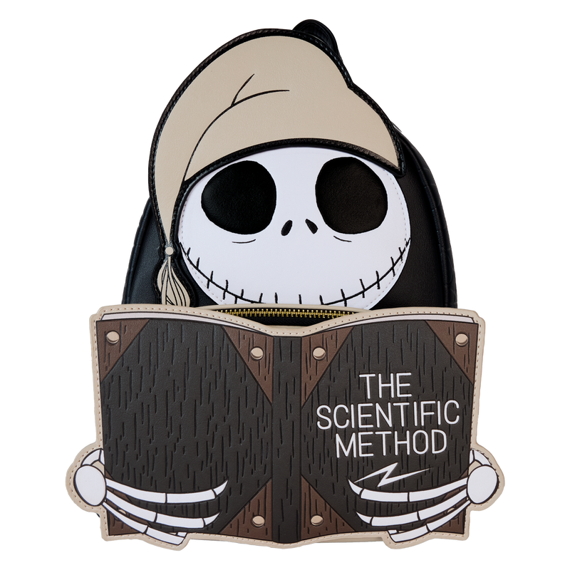 LOUNGEFLY : NIGHTMARE BEFORE CHRISTMAS - Scientific Method Bedtime Jack Cosplay Glow Mini Backpack