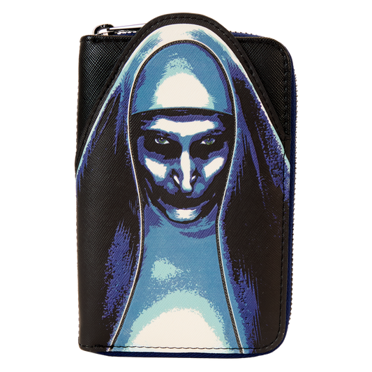 LOUNGEFLY :  WARNER BROTHERS - The Nun Cosplay Zip Purse