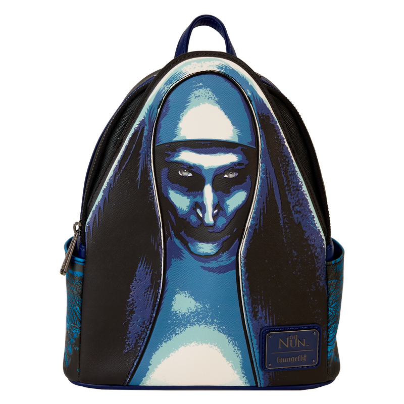 LOUNGEFLY : WARNER BROTHERS - The Nun Cosplay Light Up Glow Mini Backpack