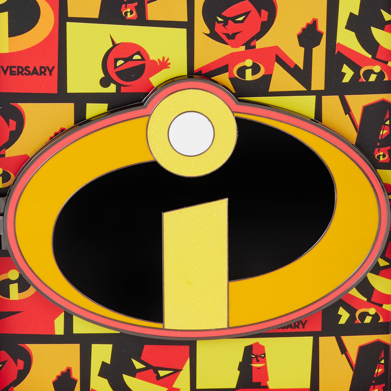 LOUNGEFLY : PIXAR - The Incredibles 20th Anniversary 3" Collector Box Hinged Pin