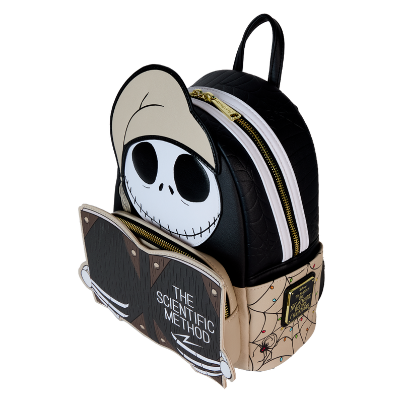 LOUNGEFLY : NIGHTMARE BEFORE CHRISTMAS - Scientific Method Bedtime Jack Cosplay Glow Mini Backpack