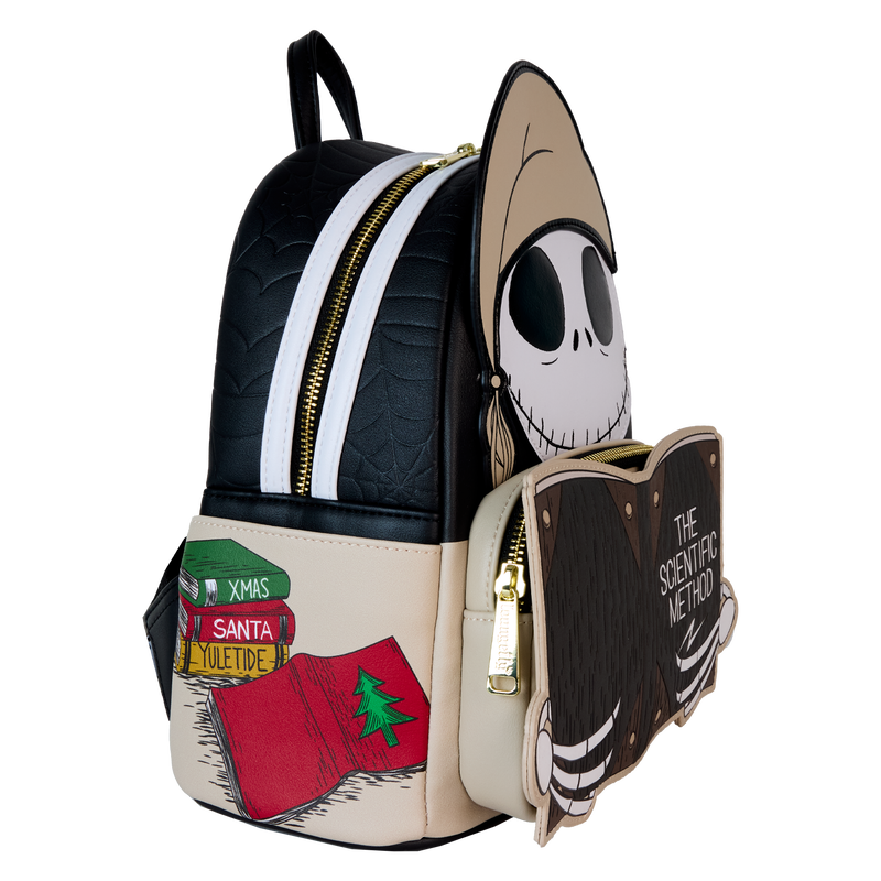 LOUNGEFLY : NIGHTMARE BEFORE CHRISTMAS - Scientific Method Bedtime Jack Cosplay Glow Mini Backpack