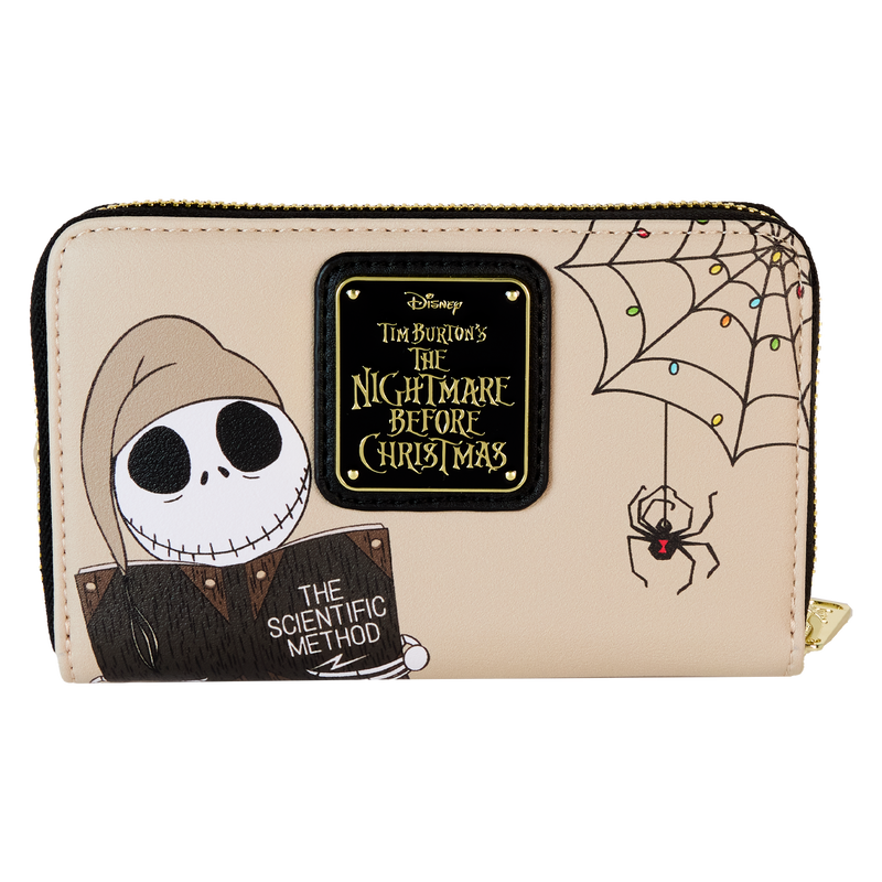 LOUNGEFLY : NIGHTMARE BEFORE CHRISTMAS - Scientific Method Zip Around Purse