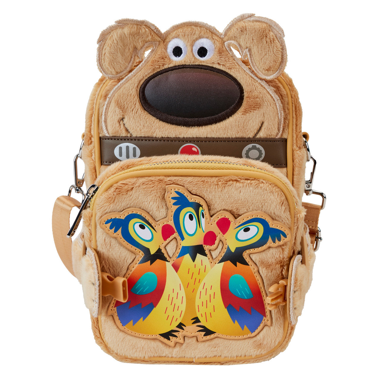 LOUNGEFLY DISNEY PIXAR Up 15th Anniversary Dug Crossbuddies Bag Cool Merch