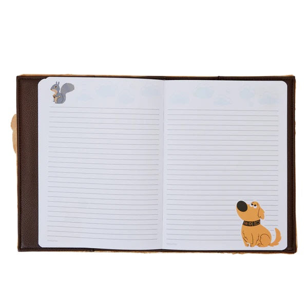 LOUNGEFLY : DISNEY PIXAR - Up 15th Anniversary Dug Plush Journal