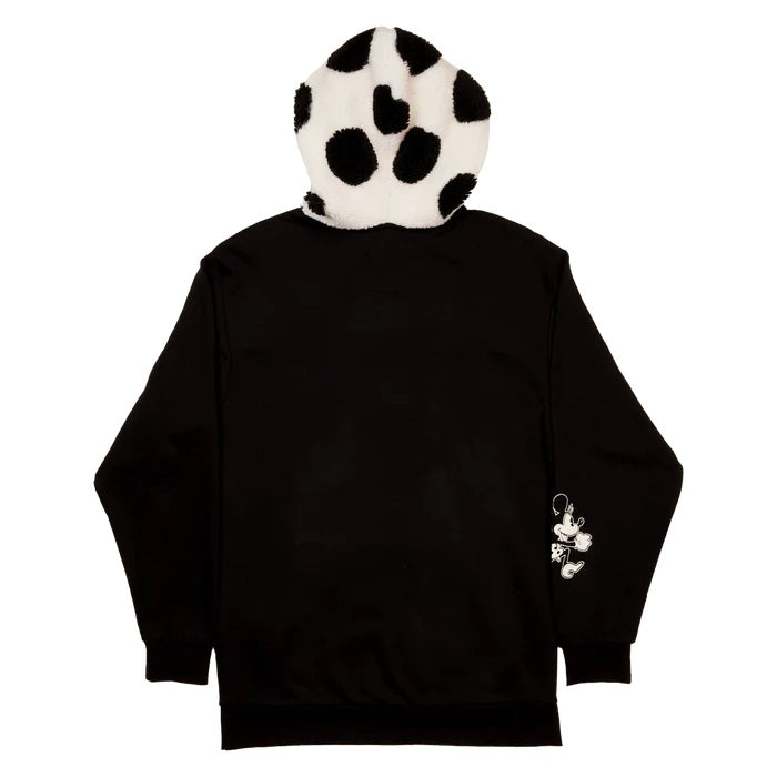 LOUNGEFLY : DISNEY - Minnie Rocks The Dots Sherpa Hoodie