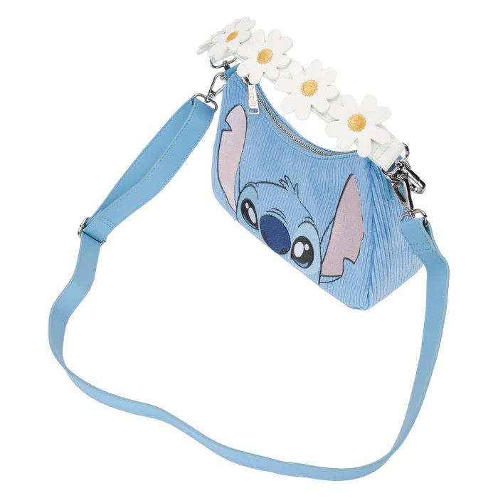 LOUNGEFLY : DISNEY - Lilo & Stitch Springtime Stitch Daisy Handle Crossbody Bag