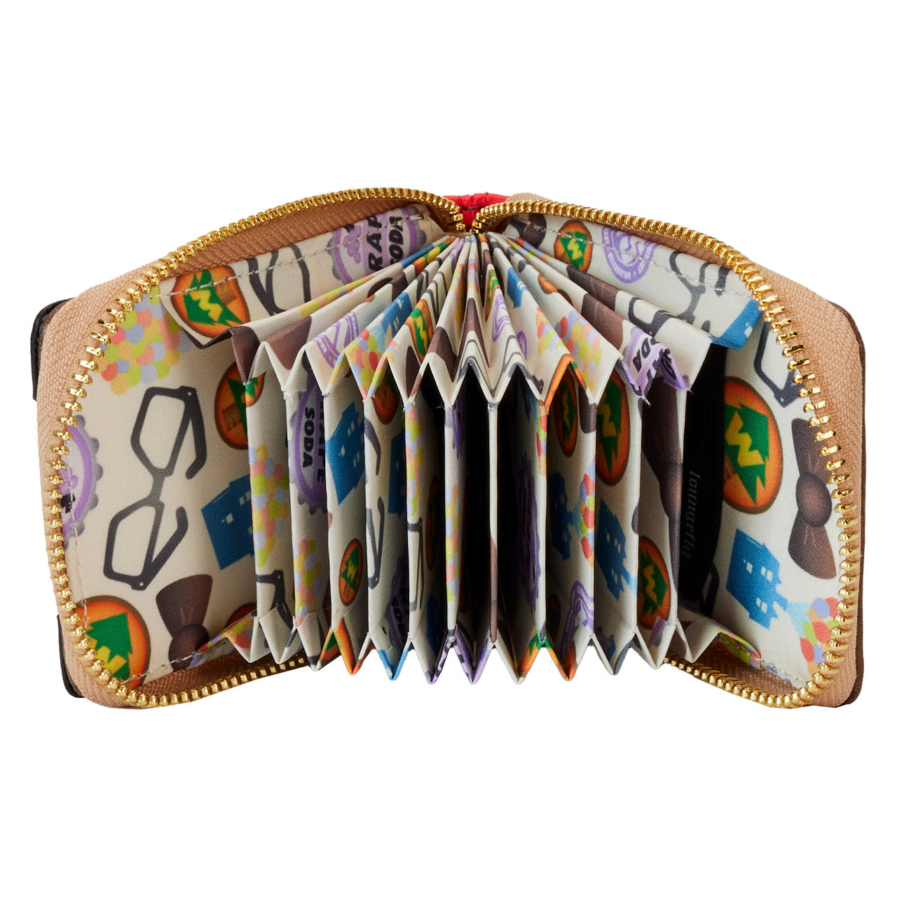 LOUNGEFLY : DISNEY PIXAR -  Up 15th Anniversary My Adventure Book Accordion Purse