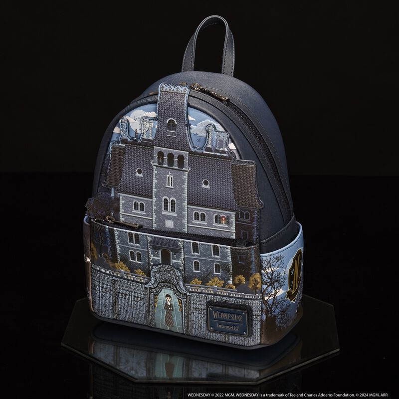 Wednesday Nevermore high quality Academy Mini Backpack