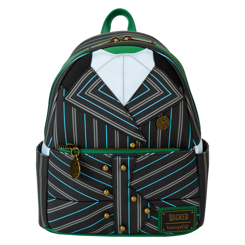 LOUNGEFLY : WICKED - Elphaba Shiz University Uniform Cosplay Mini Backpack