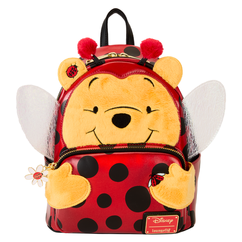 LOUNGEFLY : DISNEY - Winnie The Pooh Ladybug Pooh Cosplay Mini Backpack