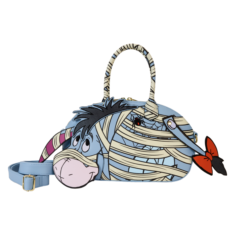 LOUNGEFLY : DISNEY - Winnie The Pooh Sad Clown Eeyore Crossbody Bag