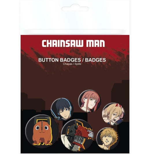 CHAINSAW MAN - Characters Badge Pack