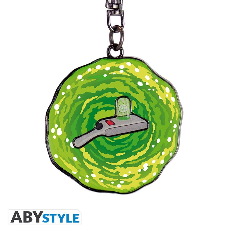 RICK AND MORTY - Portal Gun Moving Keyring