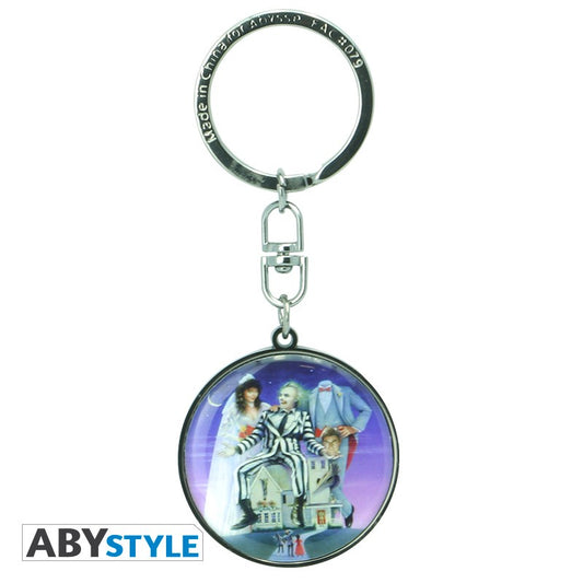 BEETLEJUICE - Beetlejuice and Maitland Couple Keyring