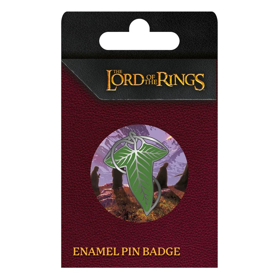 LORD OF THE RINGS - The Leaves Of Lorien Enamel Pin Badge