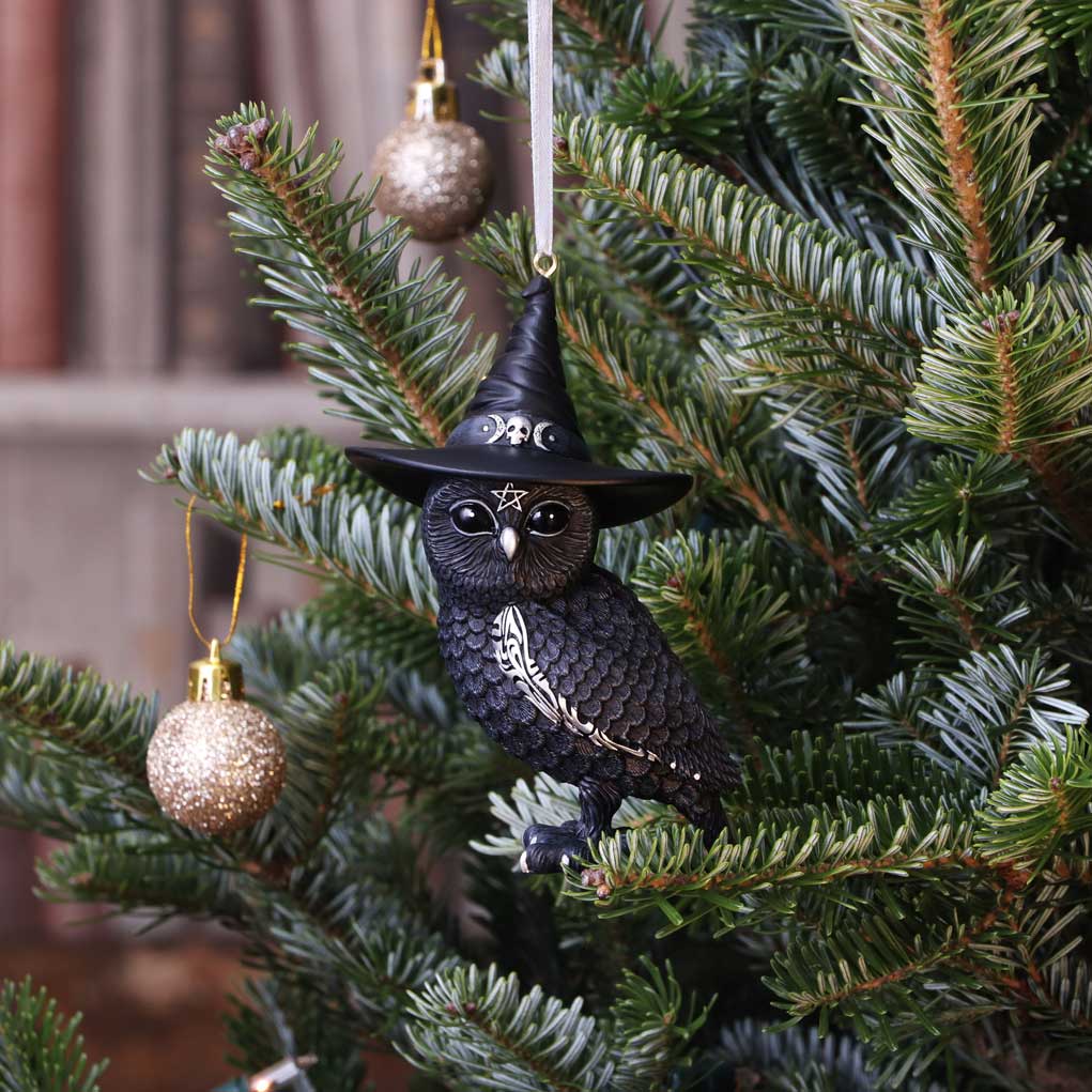 NEMESIS NOW - Owlocen Christmas Decoration