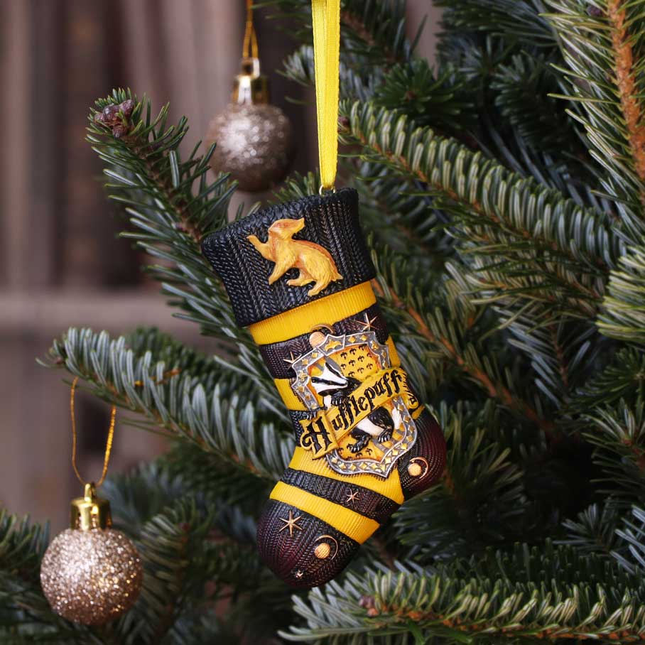 HARRY POTTER - Hufflepuff Stocking Christmas Decoration