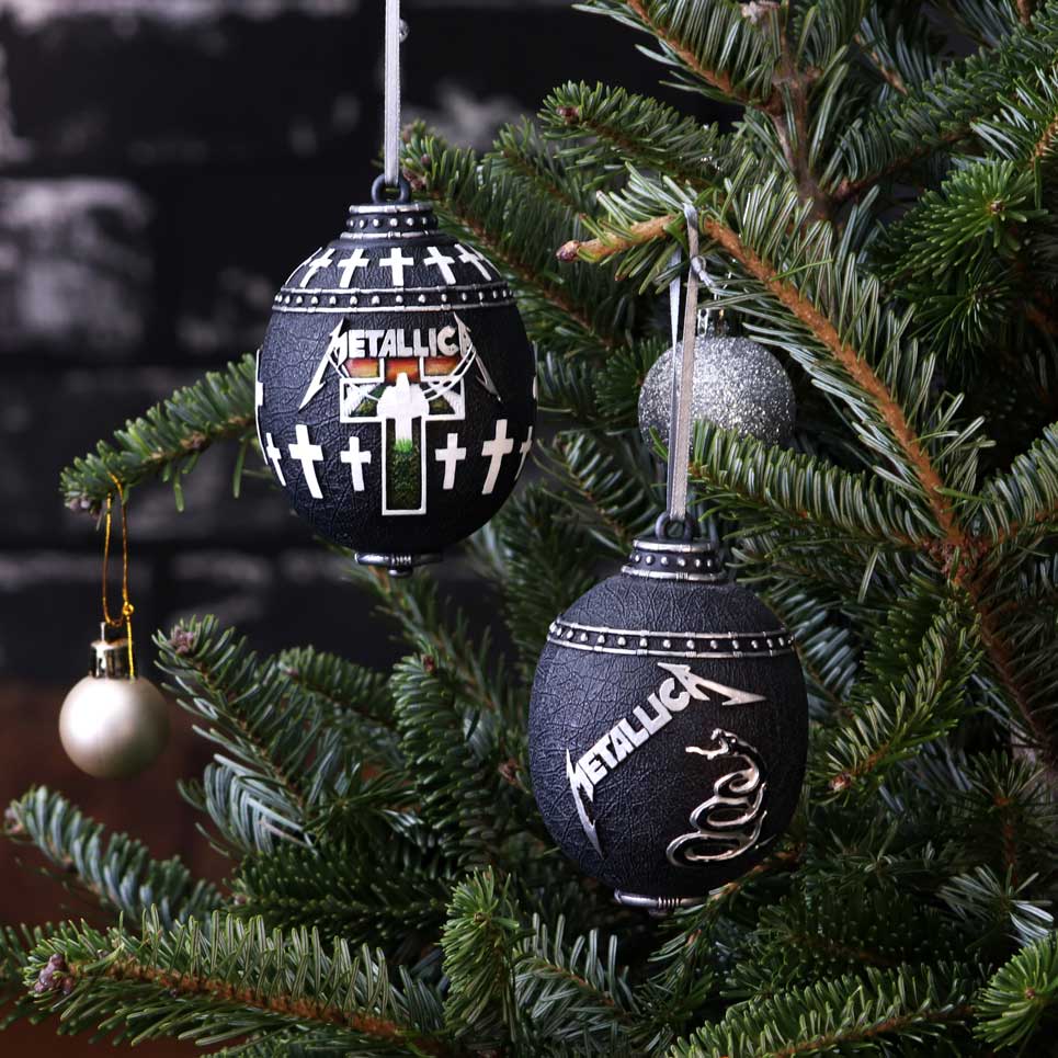 METALLICA - Black Album Christmas Decoration