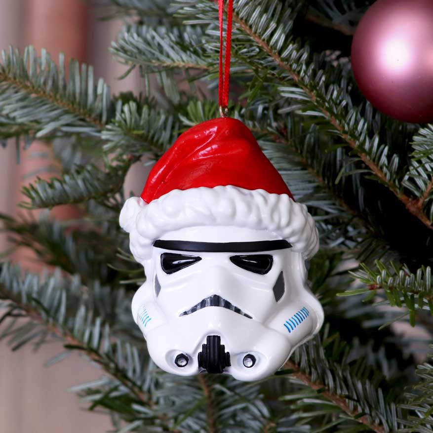 STAR WARS - Strormtrooper Santa Hat Christmas Decoration