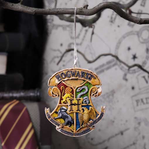 HARRY POTTER - Hogwarts Crest Christmas Decoration