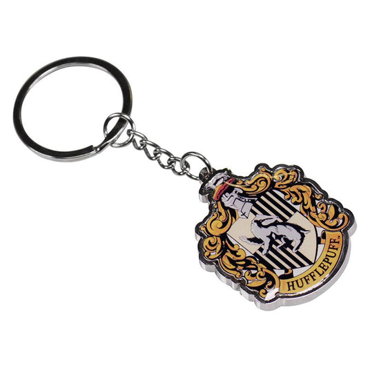 HARRY POTTER - Hufflepuff Metal Keyring