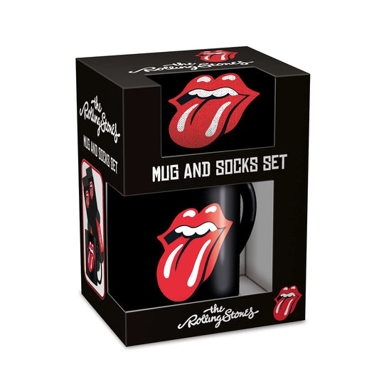 ROLLING STONES - Tongue Mug & Sock Set