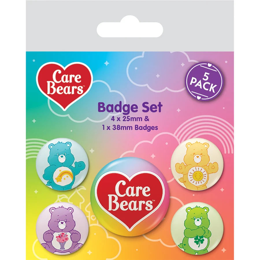 CARE BEARS - Character Collection 2 Badge Pack