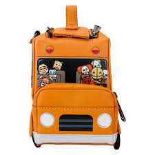 LOUNGEFLY : TRICK 'R TREAT - School Bus Crossbody Bag