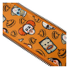 LOUNGEFLY : TRICK 'R TREAT - School Bus Crossbody Bag