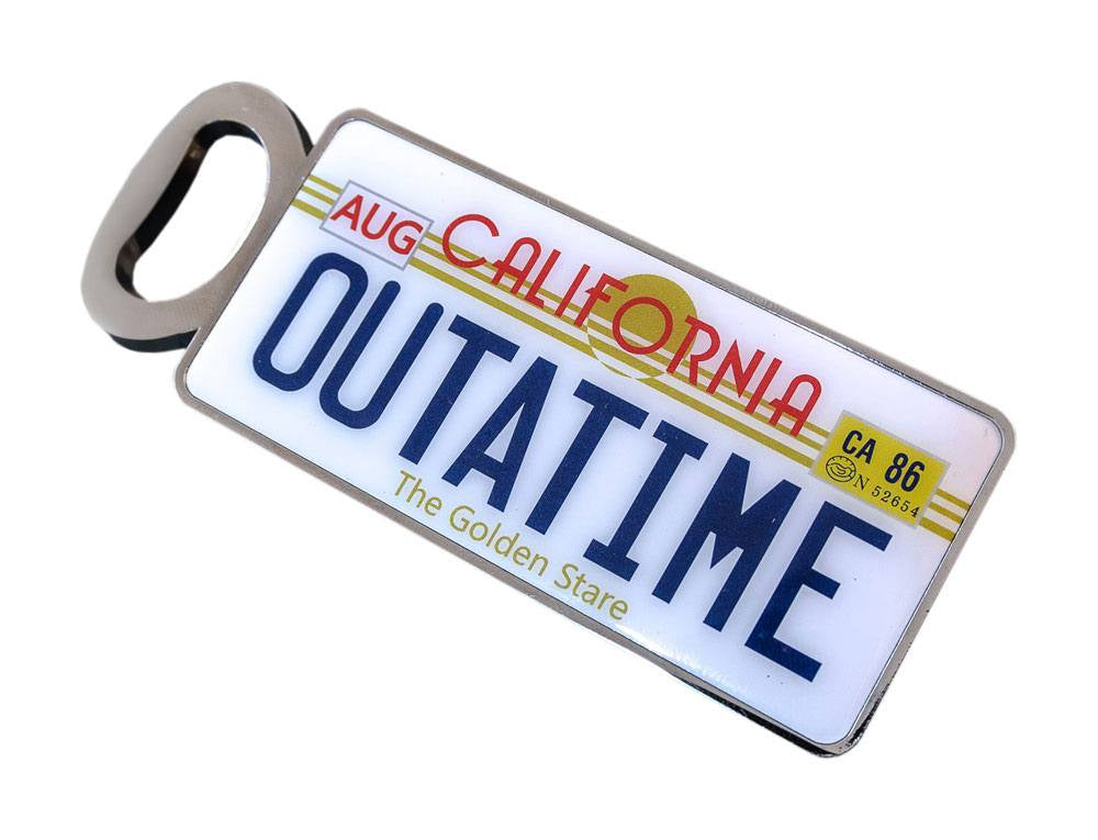 BACK TO THE FUTURE - License Plate Bottle Opener