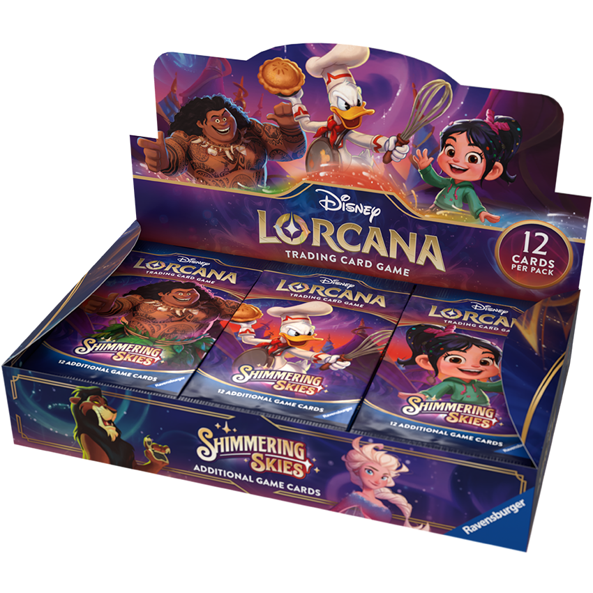 DISNEY LORCANA - Shimmering Skies Booster Pack (12 Cards)