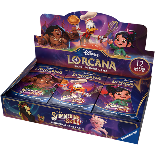 DISNEY LORCANA - Shimmering Skies Booster Pack (12 Cards)