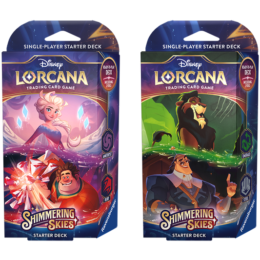 DISNEY LORCANA - Shimmering Skies Starter Deck