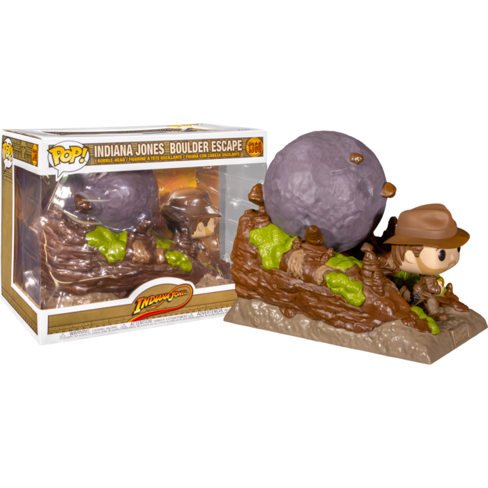 INDIANA JONES - Boulder Escape #1360 Funko Pop! Movie Moment