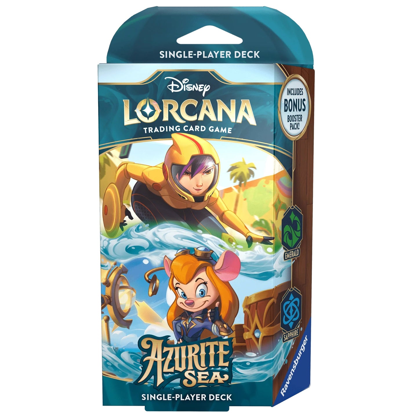 [PRE-ORDER] DISNEY LORCANA - Azurite Sea Starter Deck