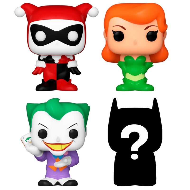 DC COMICS  - Harley Quinn Funko Bitty Pop! 4 Pack