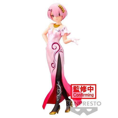 RE: ZERO - Ram Pink Starting Life In Another World Glitter & Glamours Banpresto Figure