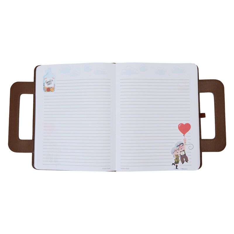 LOUNGEFLY : DISNEY PIXAR - Up 15th Anniversary Adventure Book Lunchbox Journal