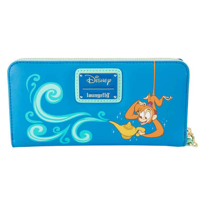 LOUNGEFLY : DISNEY - Aladdin Princess Jasmine Lenticular Wristlet Purse