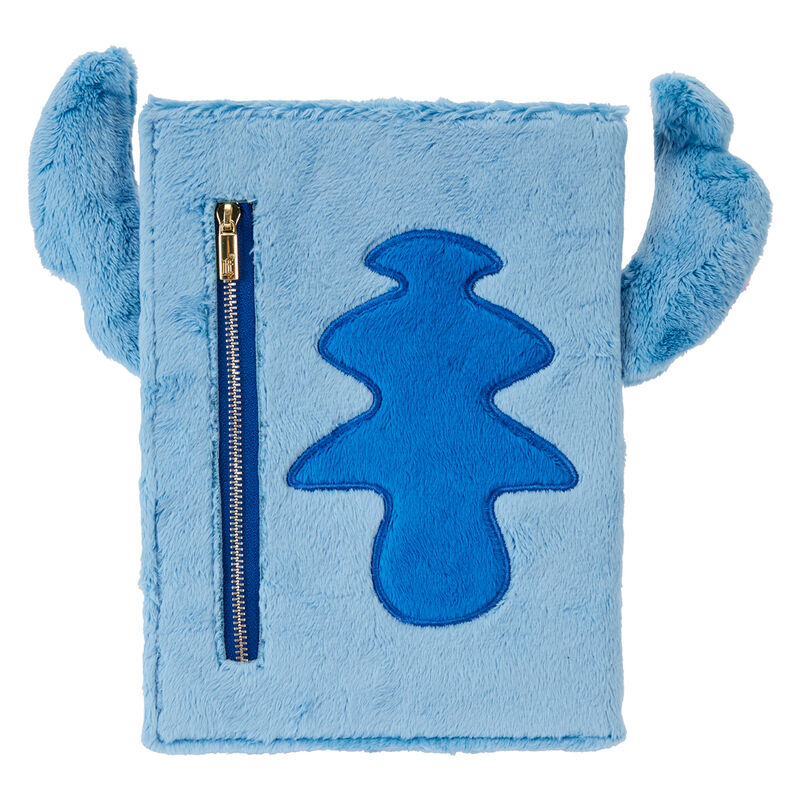 LOUNGEFLY : DISNEY - Lilo & Stitch Plush Cosplay Refillable Stationery Journal