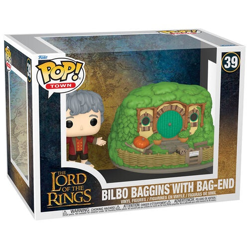 LORD OF THE RINGS - Bilbo & Bag End #39 Funko Pop! Town