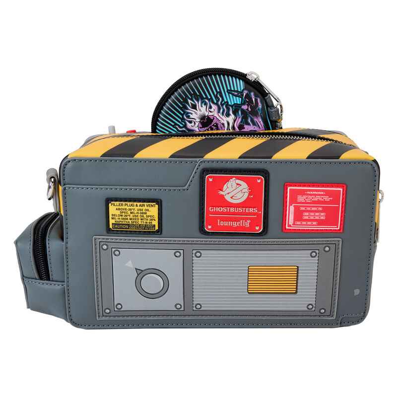 LOUNGEFLY : GHOSTBUSTERS - Ghost Trap Light Up Crossbody Bag With Coin Bag